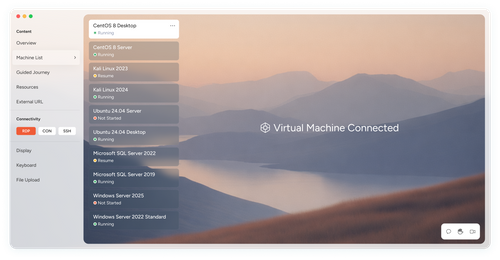 Virtual Hands-On Labs