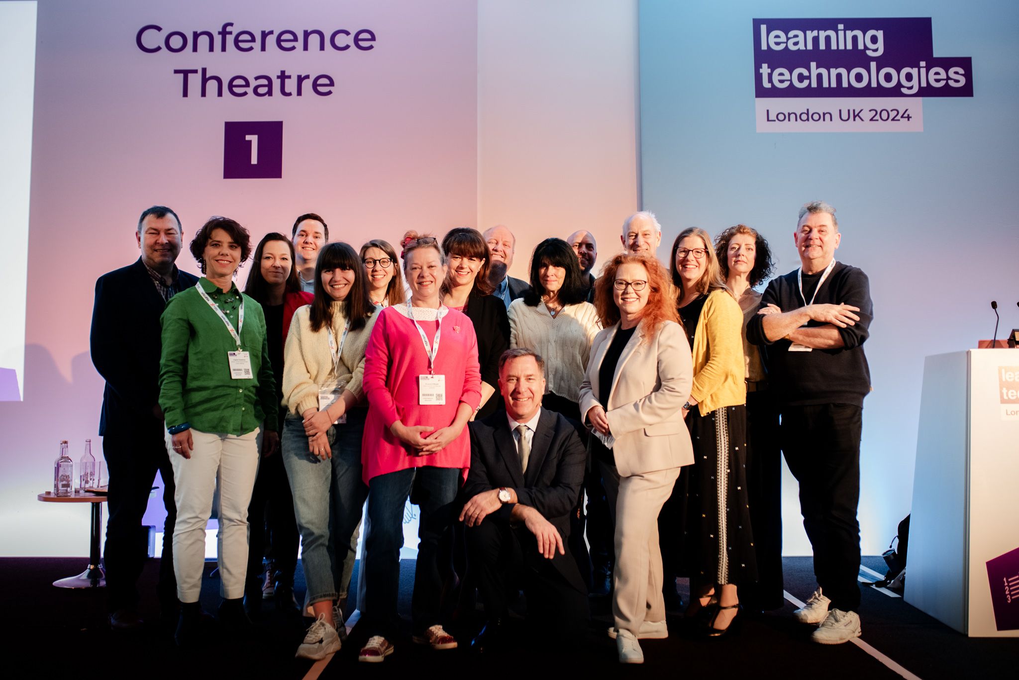 Learning Technologies Conference group photo