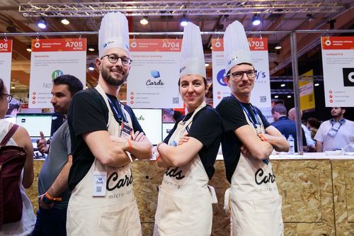 Cards micro-learning au Web Summit à Lisbonne