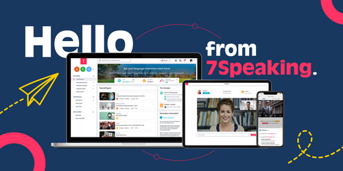 Nouvelle plateforme d'apprentissage linguistique 7Speaking