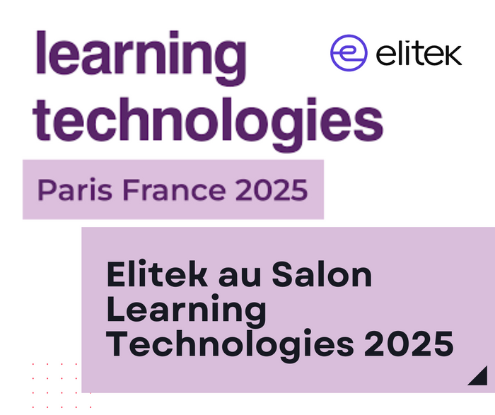 Elitek au Salon Learning Technologies 2025 – Transformez vos compétences avec nos formations certifiantes