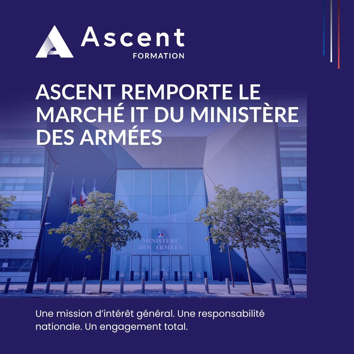 Ascent Formation remporte les quatre premiers lots du plus grand marché interministériel de formation IT jamais lancé par l’État français