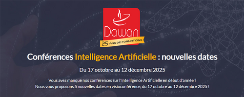 Conférences Intelligence Artificielle : nouvelles dates