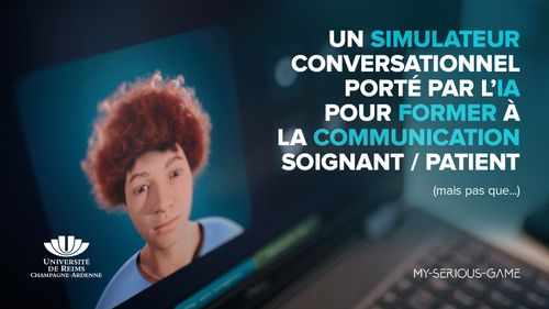 Un simulateur conversationnel en 3D pour s'entraîner avec l'IA à la communication (Université de Reims Champagne-Ardenne)