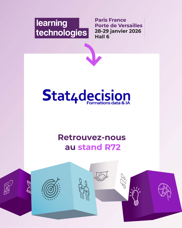 Stat4decision au salon Learning Technologies France 2026