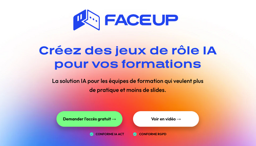 Retour sur Learning Technologies 2026 : Face Up fait entrer les jeux de rôle IA dans les salles de formation