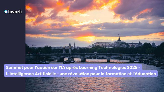 Sommet pour l'action sur l'IA - L’Intelligence Artificielle : une révolution pour la formation et l’éducation