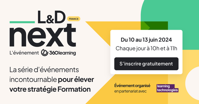 Le plus grand évènement estival pour les responsables Formation est de retour du 10 au 13 juin