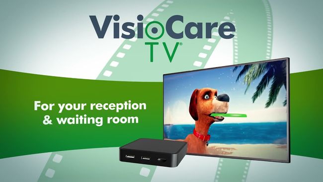 VISIOCARE TV ® - EDUCATE AND ENTERTAIN IN RECEPTION AND WAITING AREAS