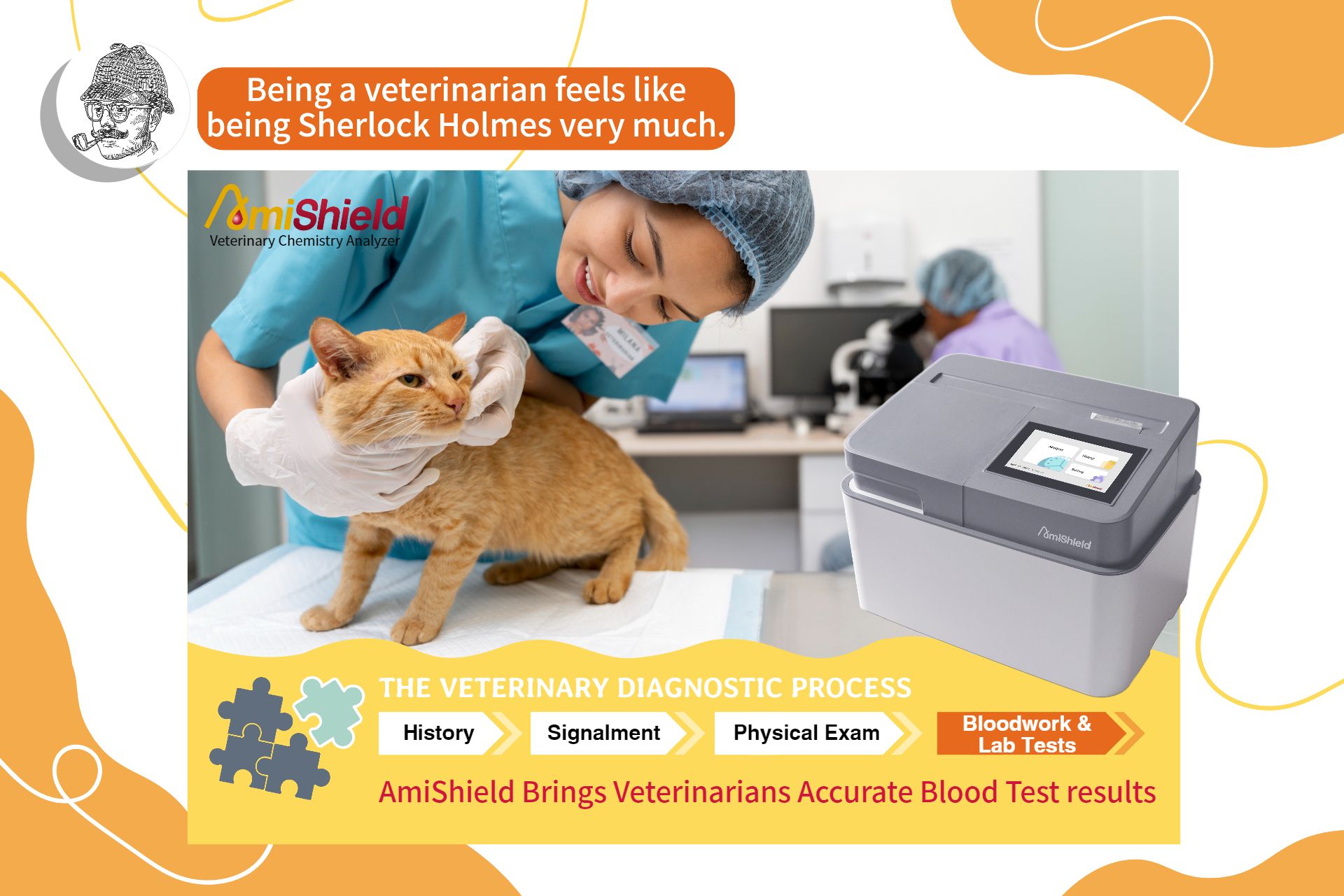 AmiShield, a total chemistry diagnostic solution for the veterinarians!