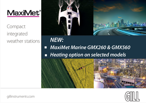 MaxiMet compact integrated weather stations