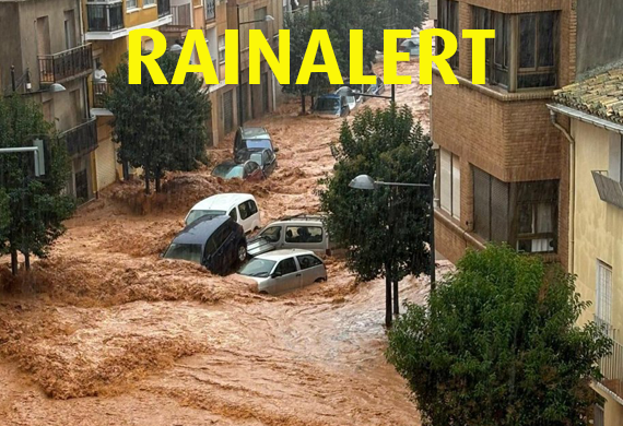 RAINALERT Flash Flood Early Warning System (EWS) due to Heavy Rains