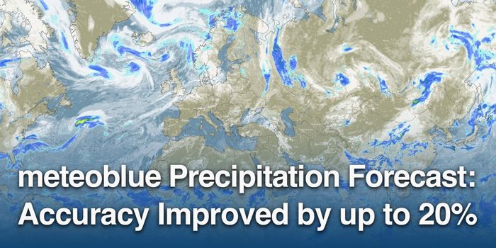 meteoblue Improves Precipitation Forecast Accuracy by up to 20%