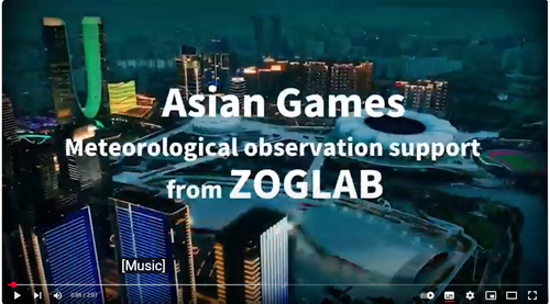 Asian Games -ZOGLAB meteorological observation supports