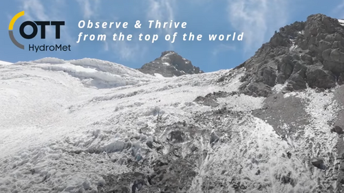 OTT HydroMet presents Observe & Thrive from the top of the world