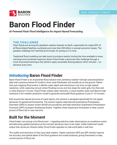 NEW Baron Flood Finder