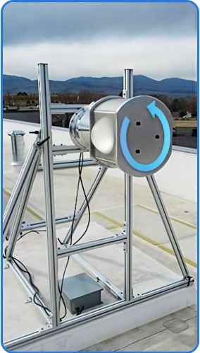 Rotating Universal Radiometer