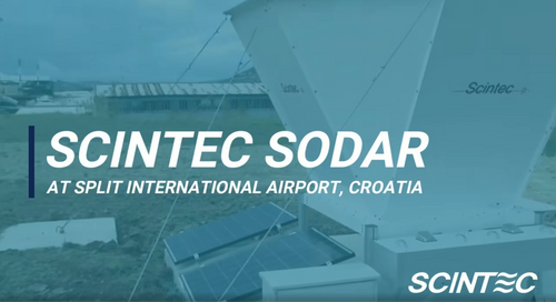 Scintec Sodar MFAS at Split International Airport, Croatia