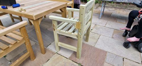 Outwoodcare - Higher custom outdoor seats
