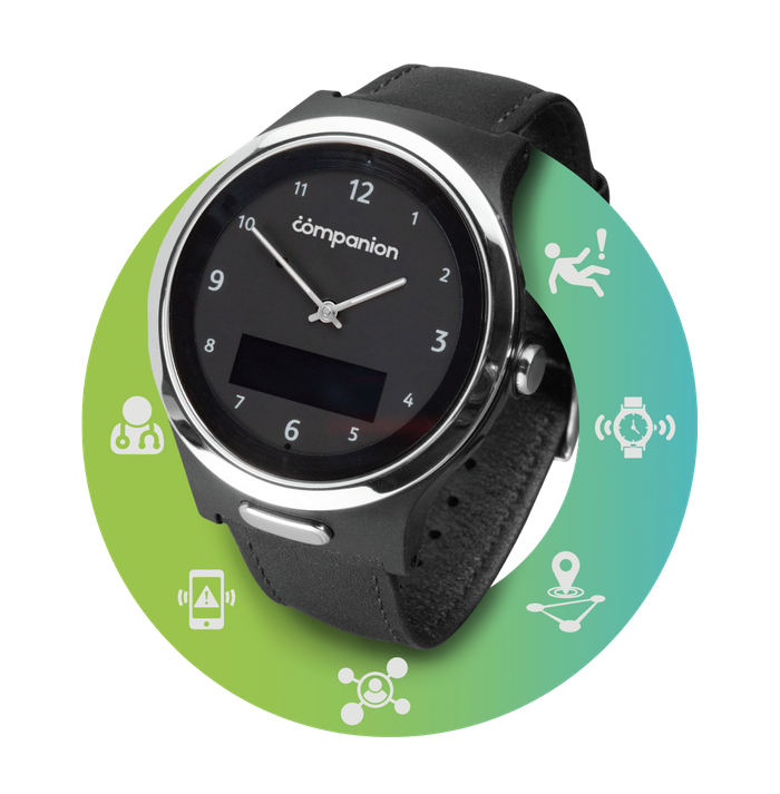 Introducing the UK’s most elegant, personalised, digital care watch
