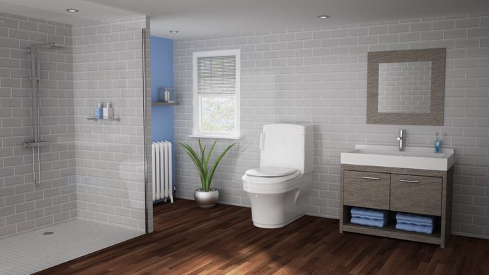 Closomat Palma Vita Wash/Dry Toilet