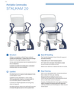 Stalham 20 Mobile Commode