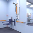 Wall-mounted grab rails - mobility support