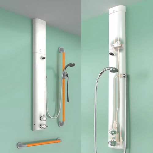 Two Showers in One: Flexibility and Safety in Every Setting