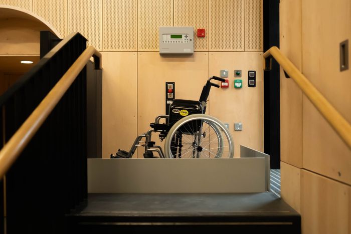 Bespoke platform lift enhances accessibility at HOME Arches
