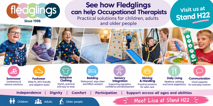 Fledglings Returns to The Occupational Therapy Show with Practical Solutions for Everyday Independence