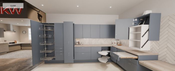 AKW Expand Virtual Showroom with New Accessible Kitchens