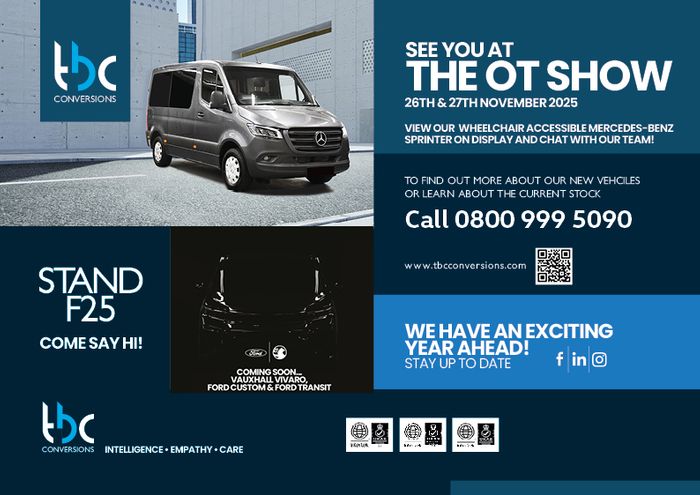 TBC Conversions makes its debut at the Occupational Therapy Show