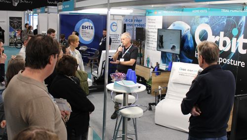 Theraposture expand Orbit Rotating Bed range and deliver successful on-stand CPD at OT Show