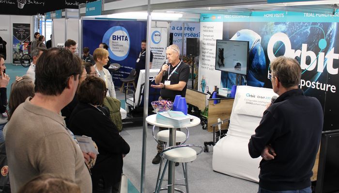 Theraposture expand Orbit Rotating Bed range and deliver successful on-stand CPD at OT Show