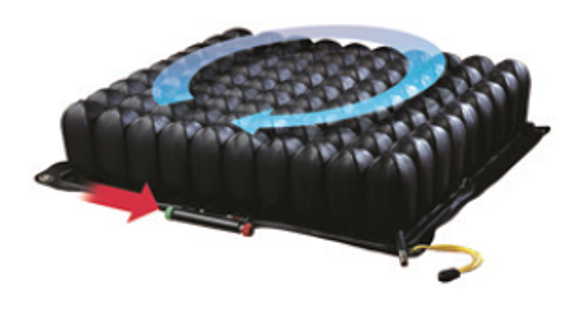 ROHO Quattro ISOFLO® Memory Control High Profile Cushion