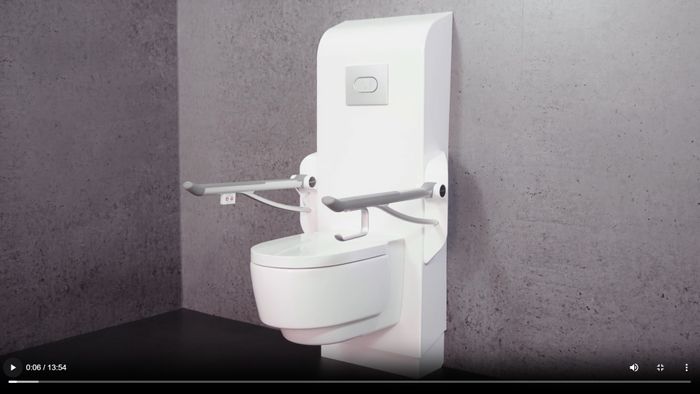 Pressalit toilet lifters