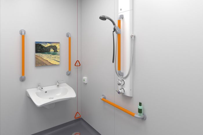 HORNE Inclusive Design Shower Panel - Changing Places / Accessible