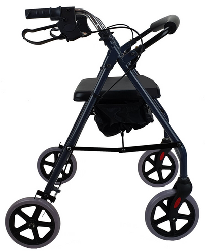 4 Wheeled Aluminium Rollator