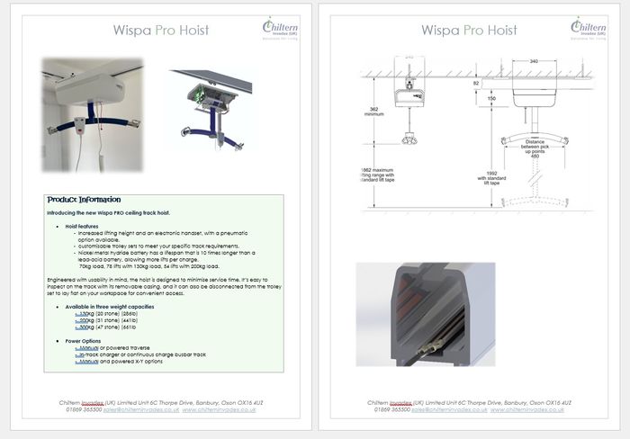 New Wispa Hoists 