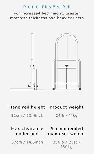 Parnell Premier Plus Bed Rail