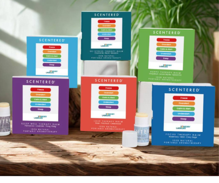 Sensory Ladders® X Scentered® Portable Aromatherapy Balms
