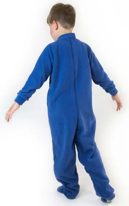 Zip-Back Sleepsuit for Night-Time Undressing & Smearing