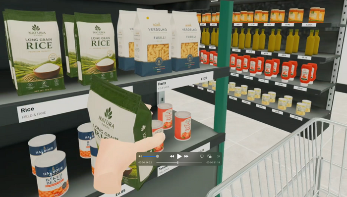 CorteXR Studio — everyday task practice in VR