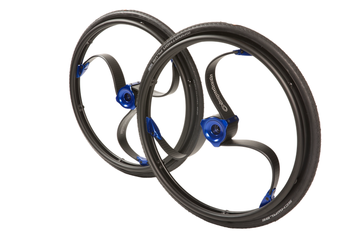 Loopwheels Urban: Wheelchair Wheels with Suspension