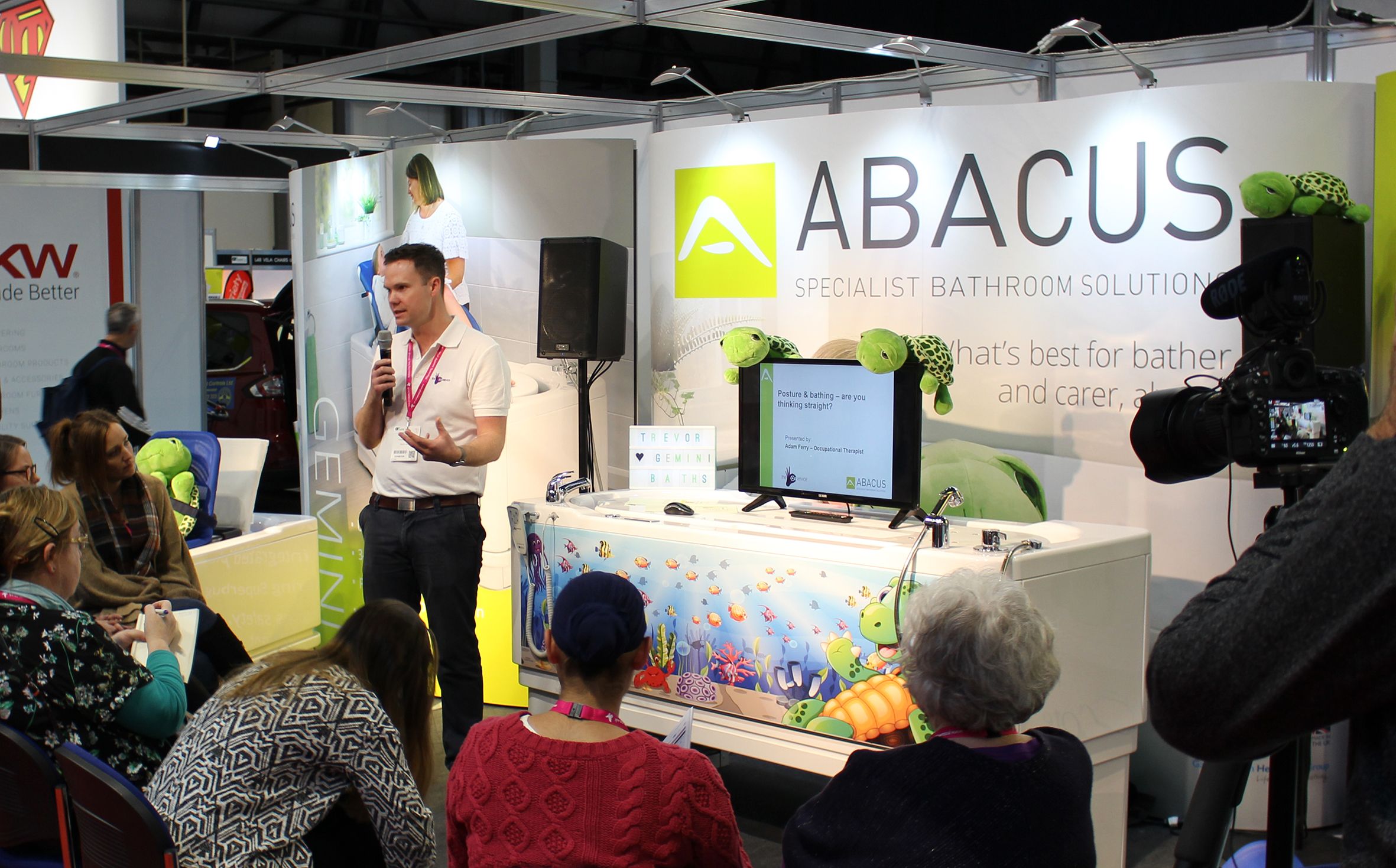 Abacus to present ‘express’ on-stand bathing CPD education at Occupational Therapy Show
