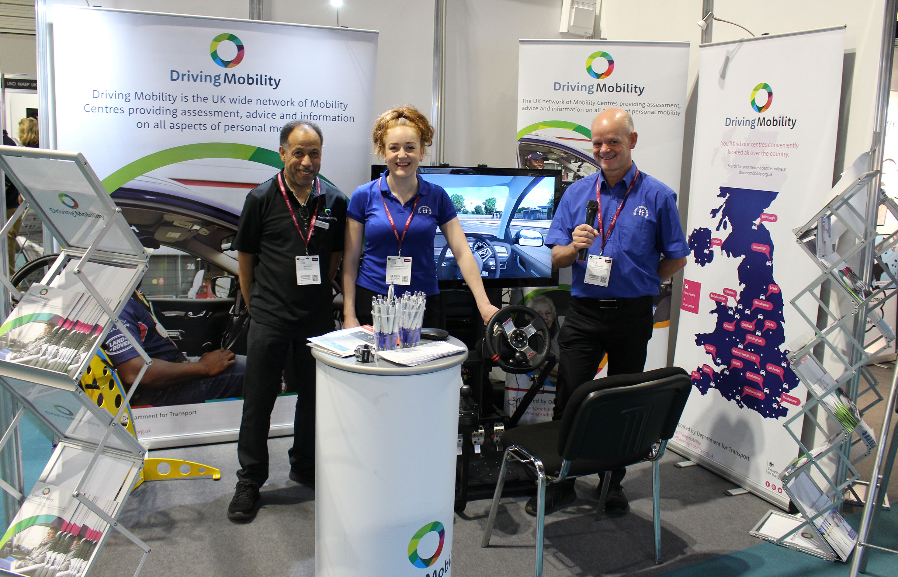 Driving Mobility to educate on driver assessment at Occupational Therapy Show