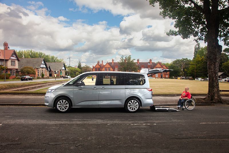 Lewis Reed launches the new eHybrid VW Multivan WAV
