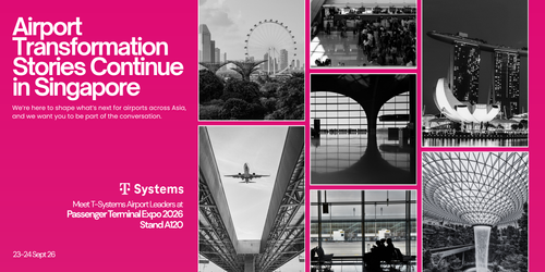 T-Systems Asia Brings Global Airport Transformation Experience to PTE Asia 2026