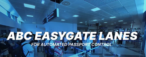 Automatic Border Control Gates installed at Palermo Airport