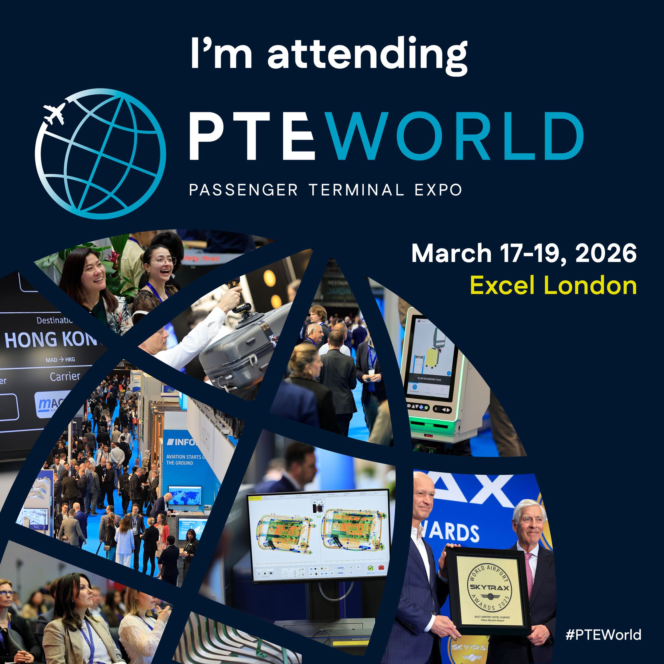 I'm attending PTE World